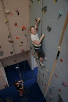 Picture of indoor climbing